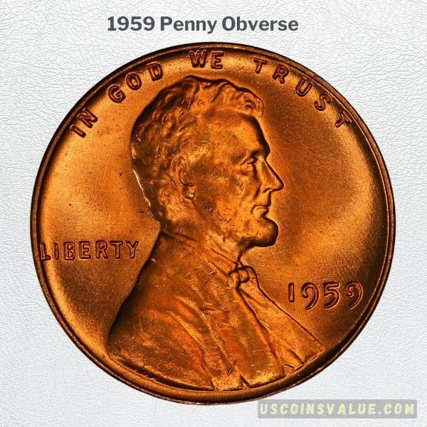 1959 Penny Obverse