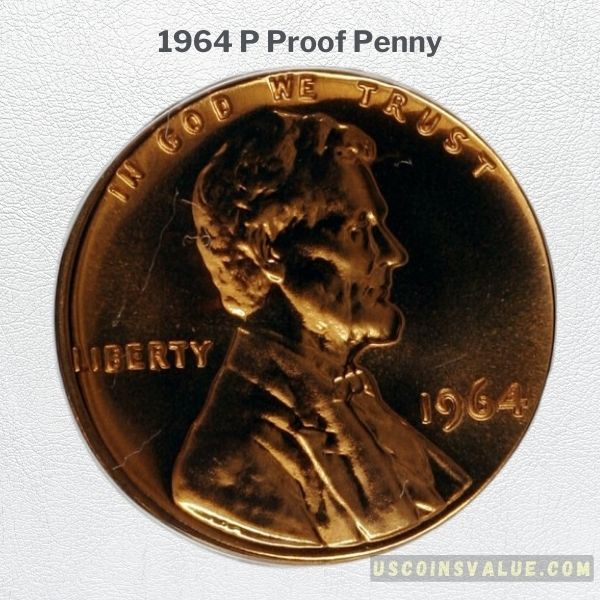 1964 P Proof Penny