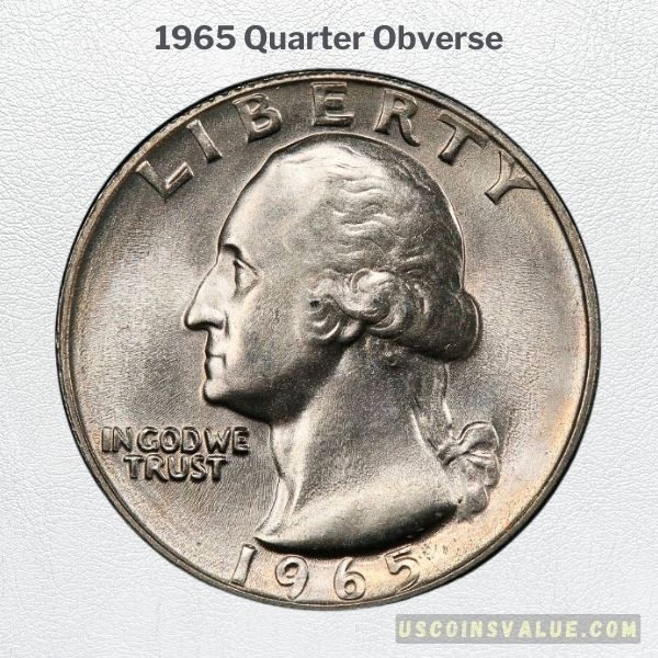 1965 Quarter Obverse
