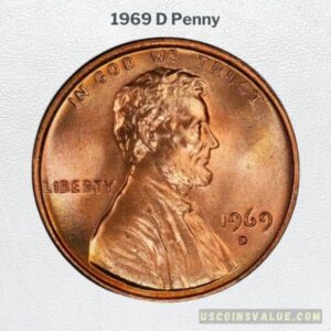 1969 S DOUBLE STRUCK PENNY VALUE visual data 2