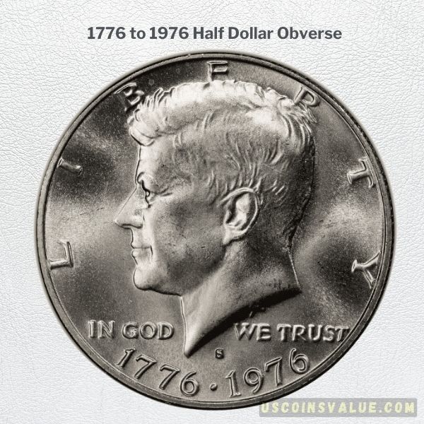 1776 to 1976 Half Dollar Obverse