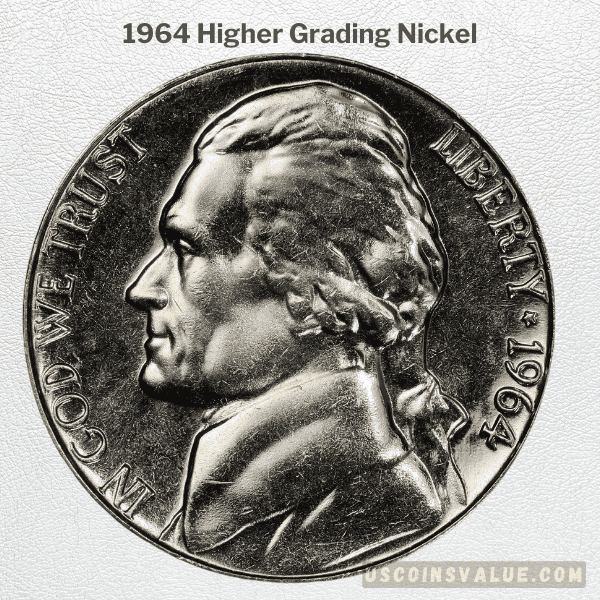 1964 Higher Grading Nickel