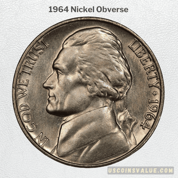 1964 Nickel Obverse