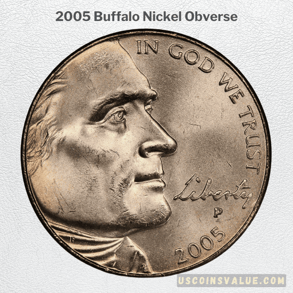 2005 Buffalo Nickel Obverse