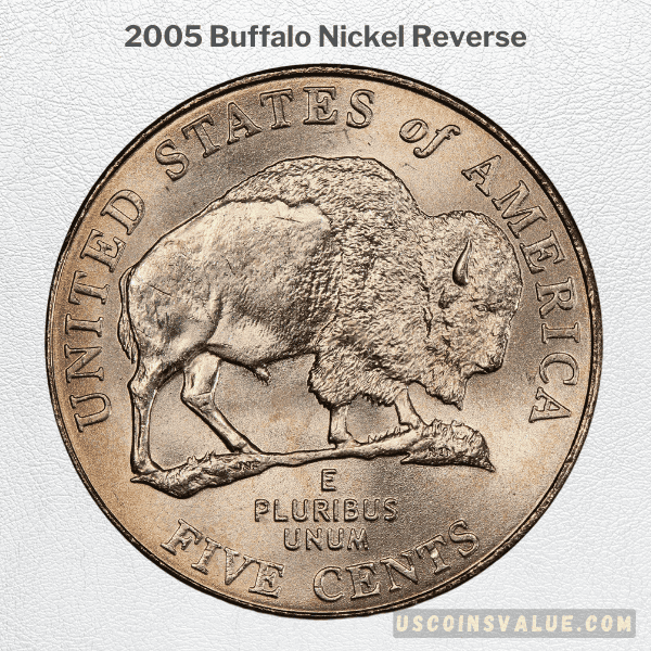 2005 Buffalo Nickel Reverse