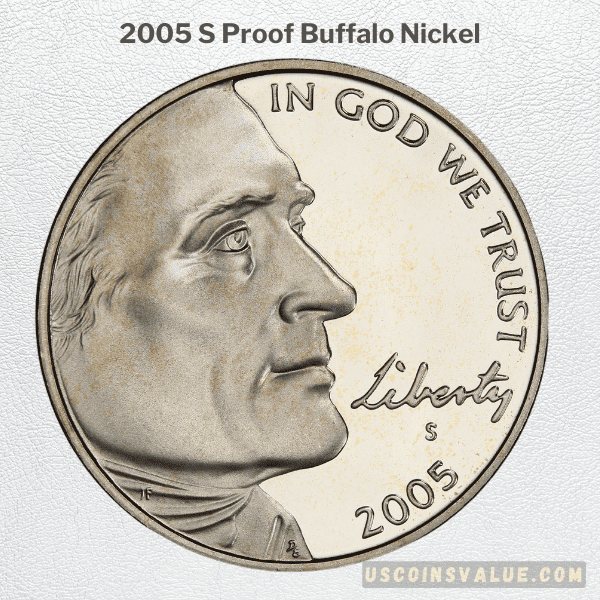 2005 S Proof Buffalo Nickel