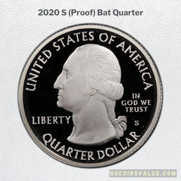 2020-S (Proof) Bat Quarter