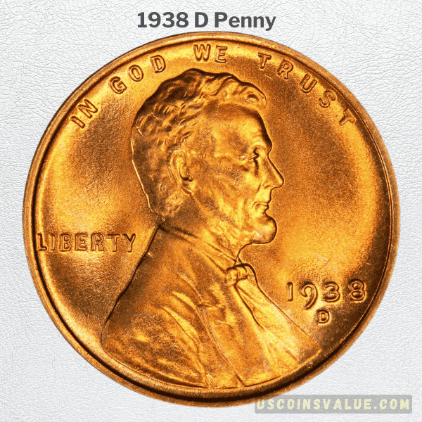 1938 D Penny