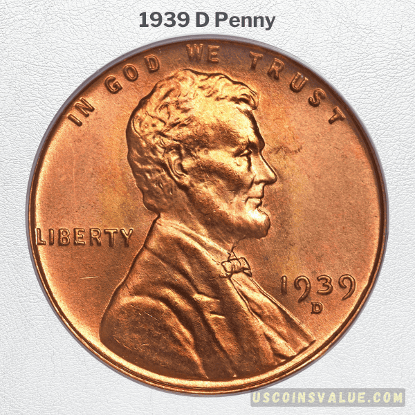 1939 D Penny