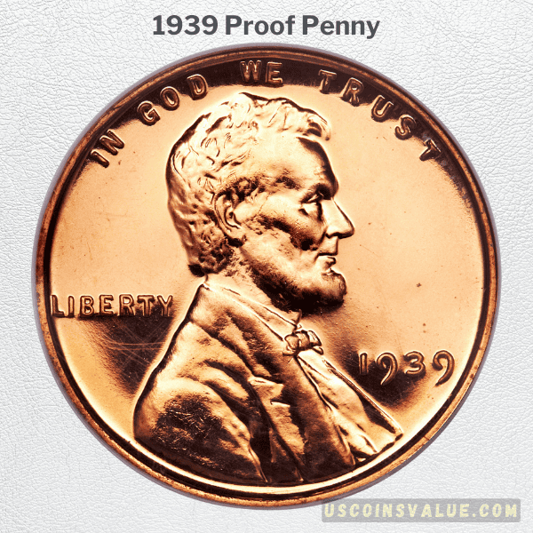 1939 Proof Penny