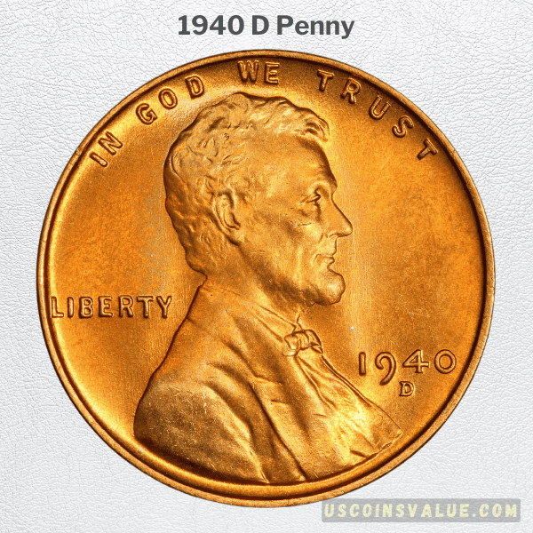 1940 D Penny