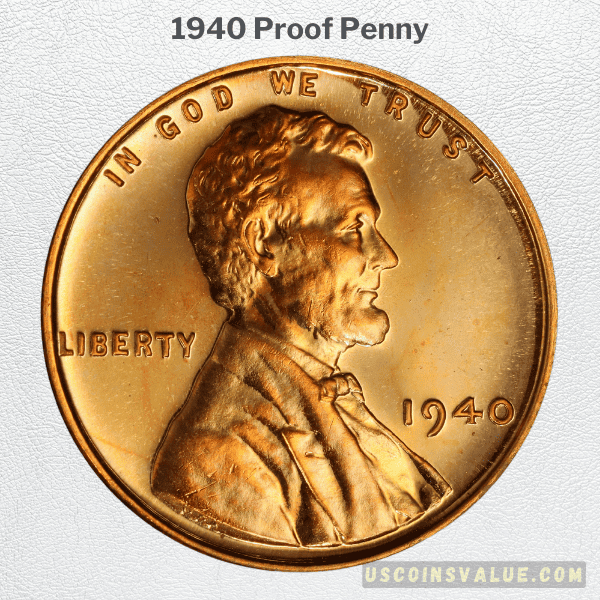 1940 Proof Penny