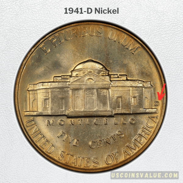 1941-D Nickel