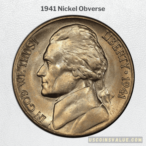 1941 Nickel Obverse