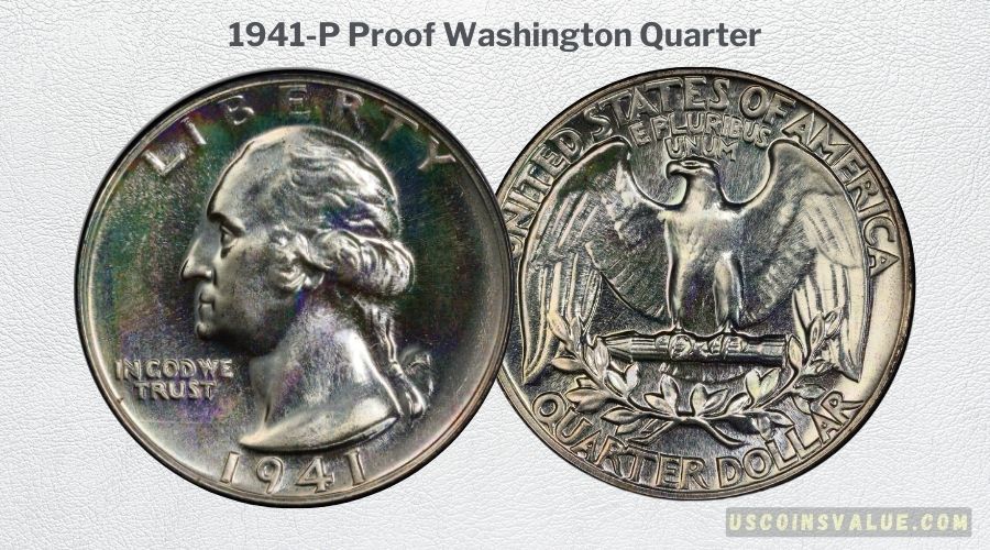 1941-P Proof Washington Quarter