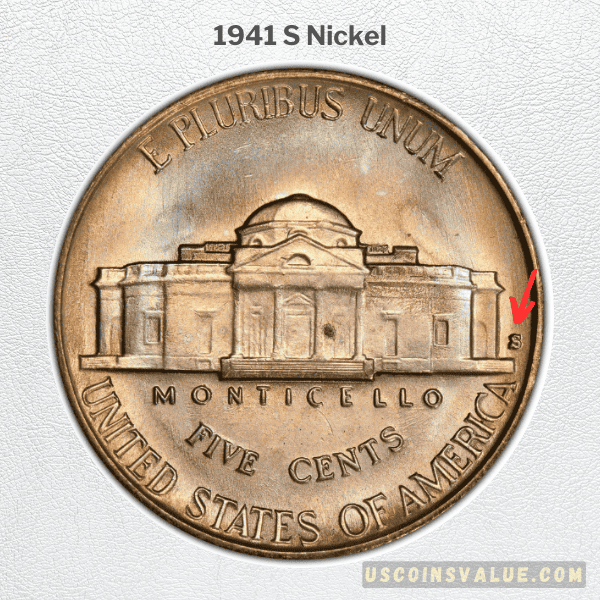 1941-S Nickel