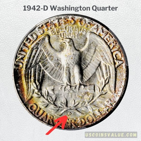 1942-D Washington Quarter