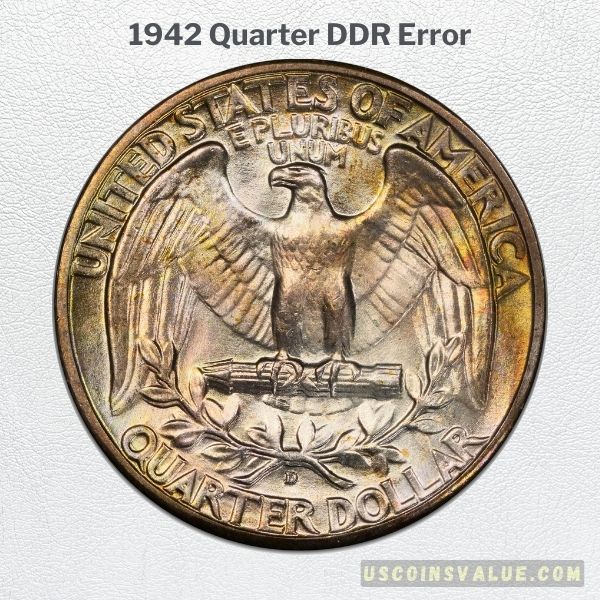 1942 Quarter DDR Error