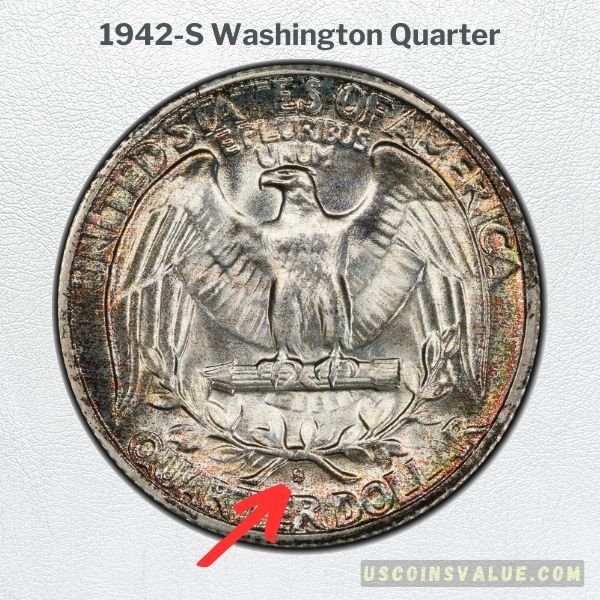 1942-S Washington Quarter