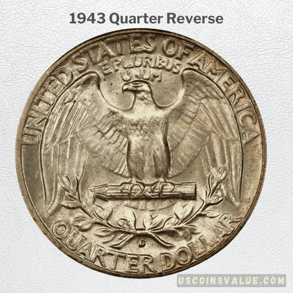 1943 Quarter Reverse