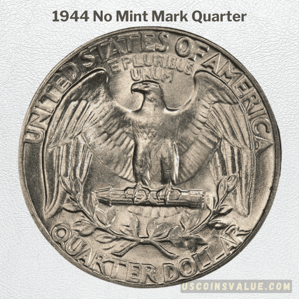 1944 No Mint Mark Quarter