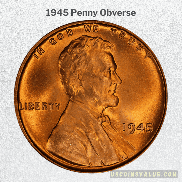 1945 Penny Obverse