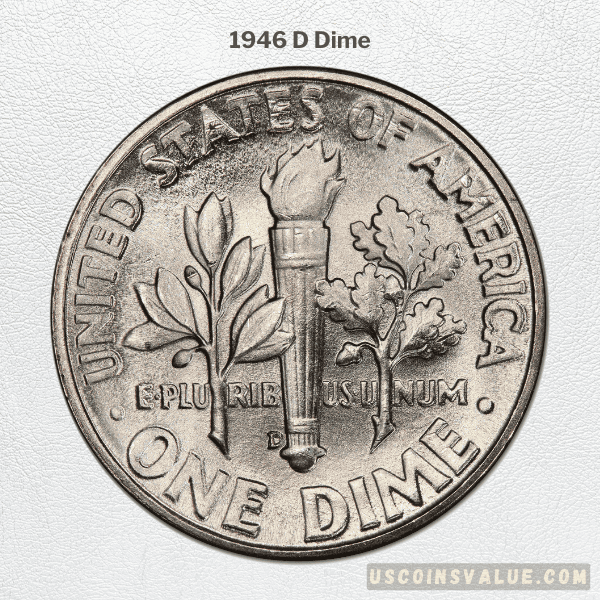 1946 D Dime