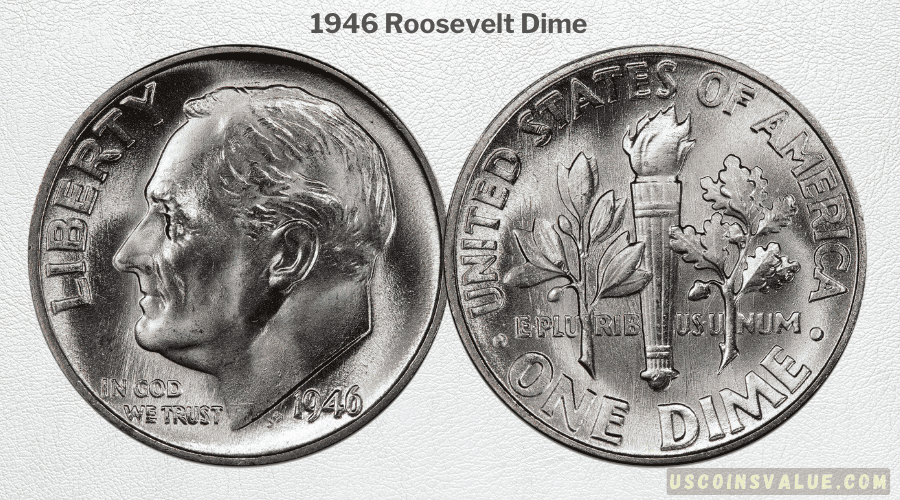 1946 Roosevelt Dime