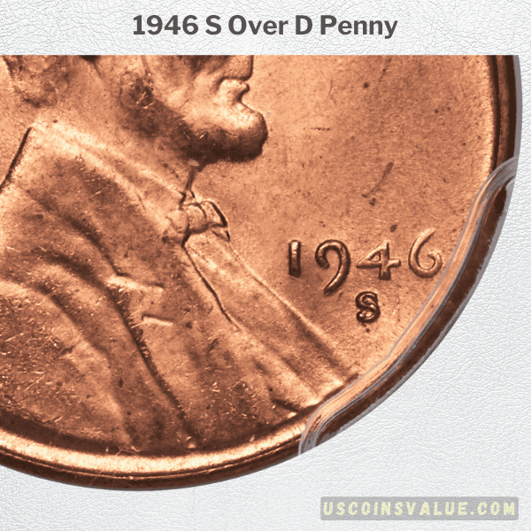 1946 S Over D Penny