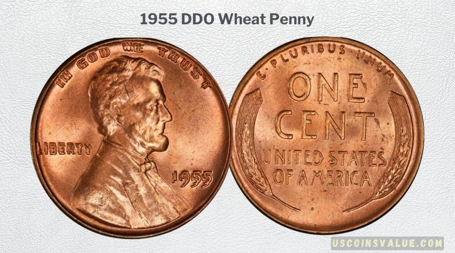 1955 DDO Wheat Penny