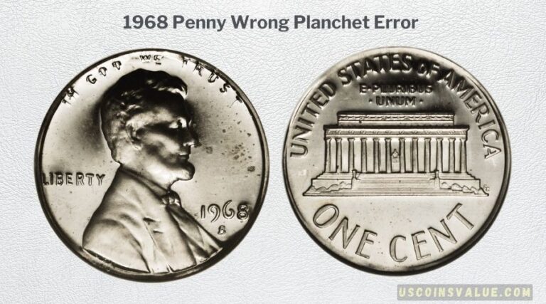 1968 PENNY ERROR VALUE intelligence overview