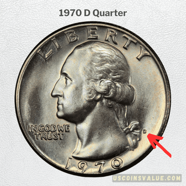 1970 D Quarter