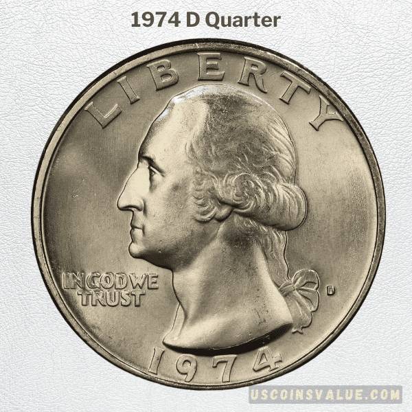 1974 D Quarter