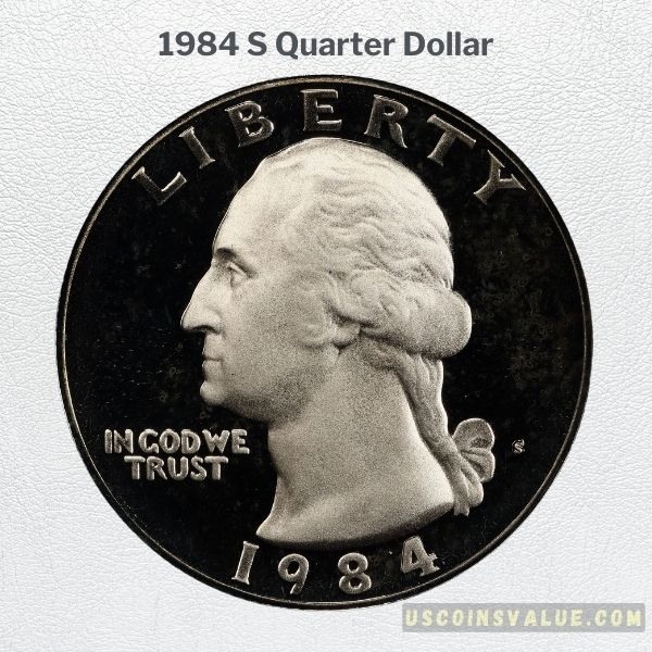 1984 S Quarter Dollar