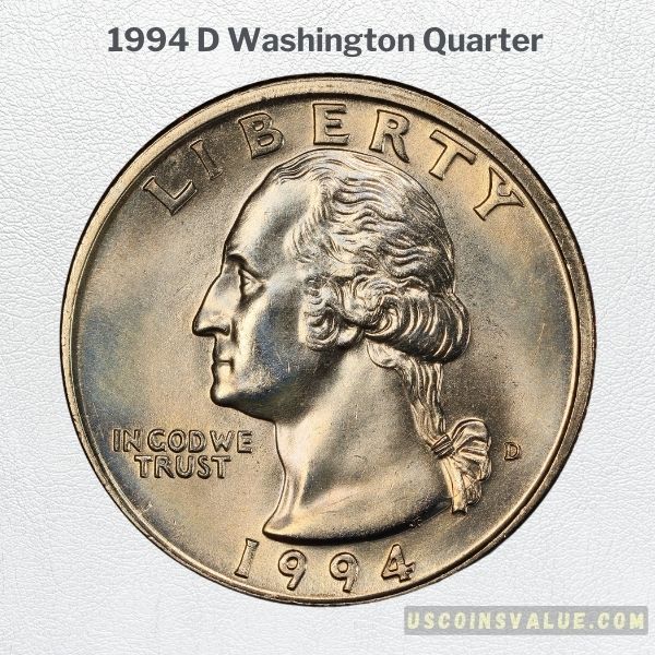 1994 D Washington Quarter