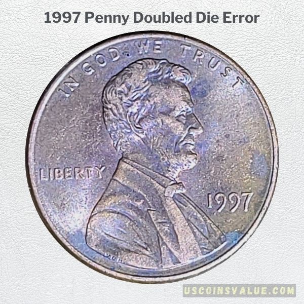 1997 Penny Doubled Die Error