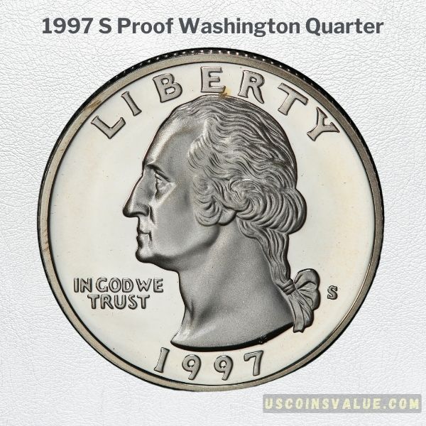 1997 S Proof Washington Quarter