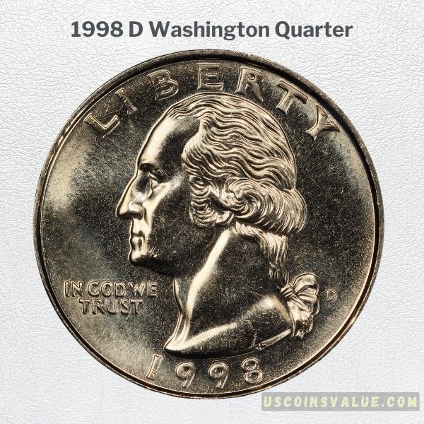 1998 D Washington Quarter