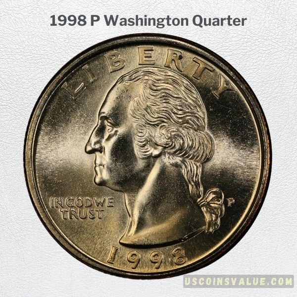 1998 P Washington Quarter