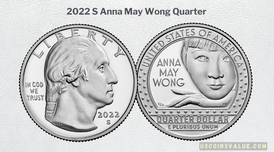 2022 S Anna May Wong Quarter