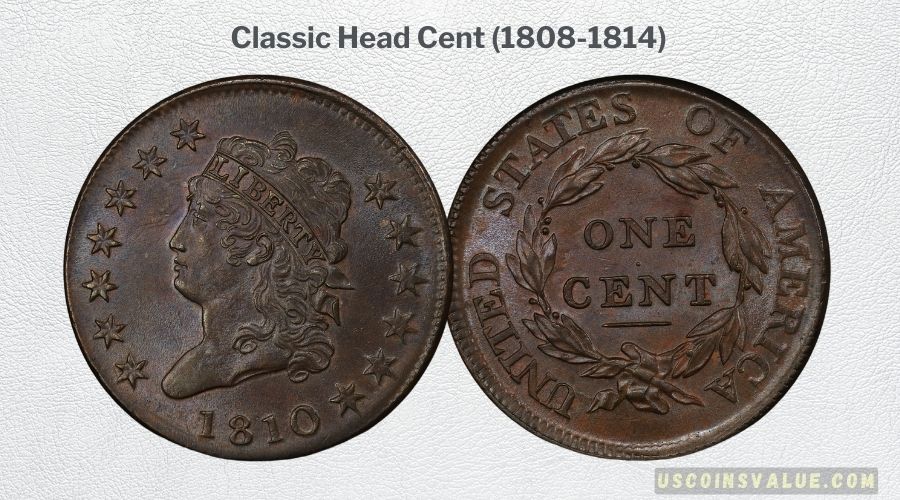 Classic Head Cent (1808-1814)