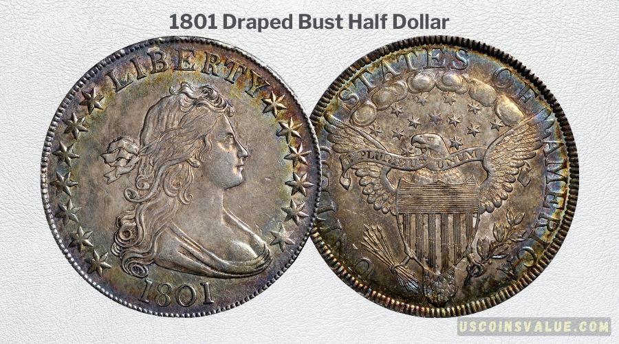 1801 Draped Bust Half Dollar