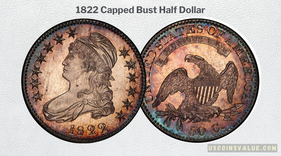 1822 Capped Bust Half Dollar