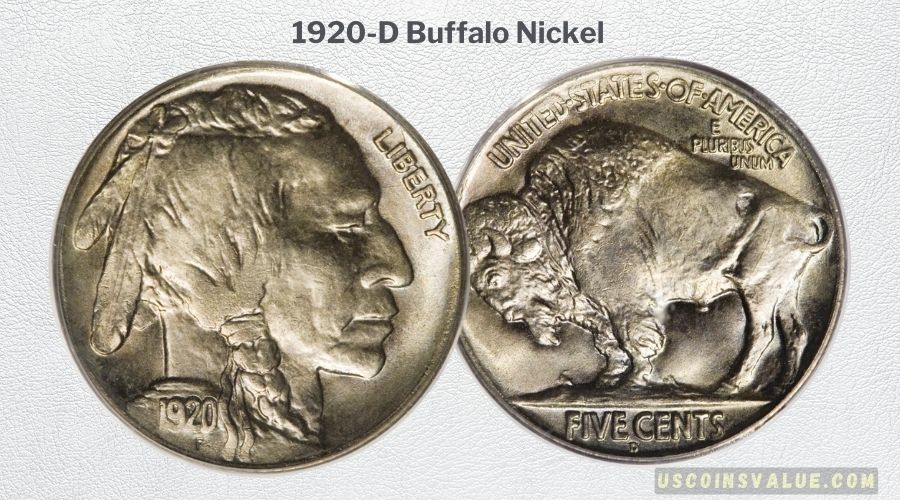 1920-D Buffalo Nickel