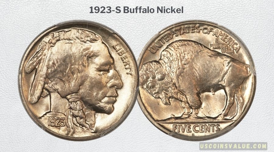 1923-S Buffalo Nickel