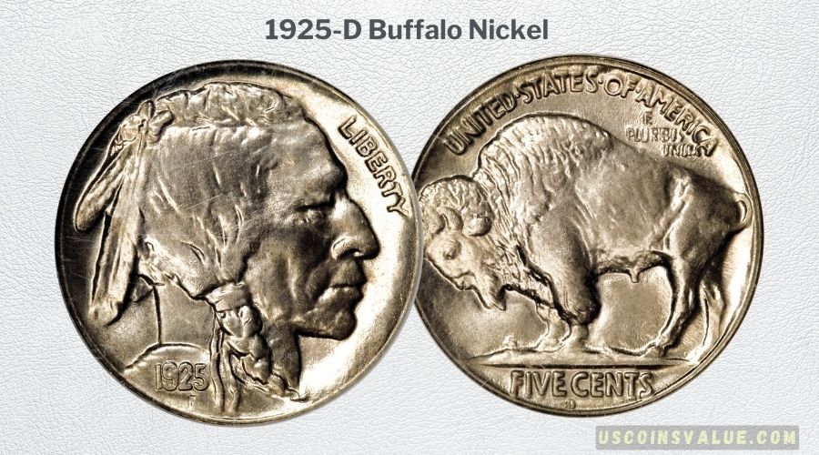 1925-D Buffalo Nickel