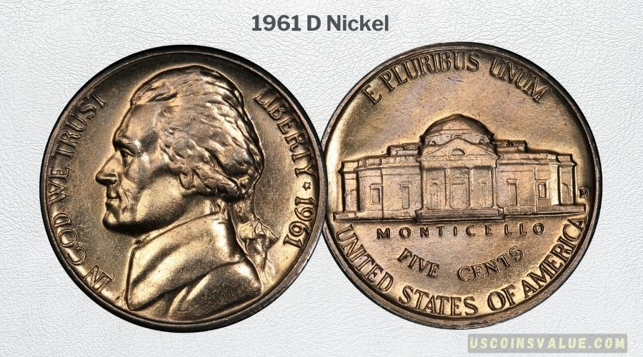 1961 D Nickel