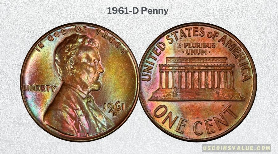 1961-D Penny