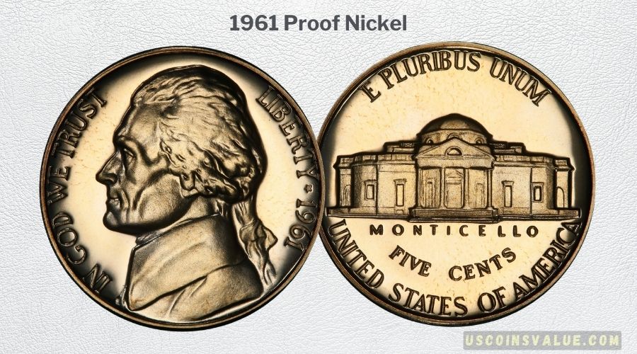1961 Proof Nickel