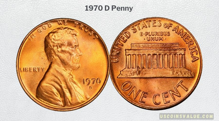 1970 D Penny